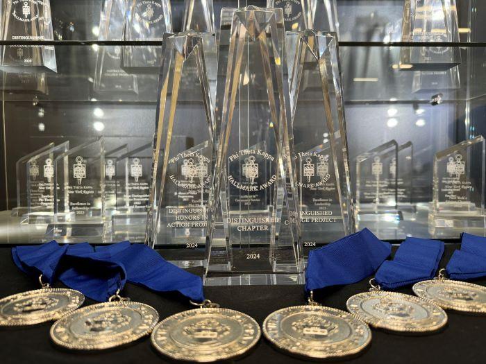 Onondaga Community College's Chapter of International Honor Society Phi Theta Kappa was recognized with numerous international awards for its outstanding performance during the 2023-2024 academic year.