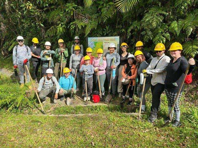Meg O'Connell Social Justice Scholars spent their spring break in Puerto Rico on a Service-Learning trip.