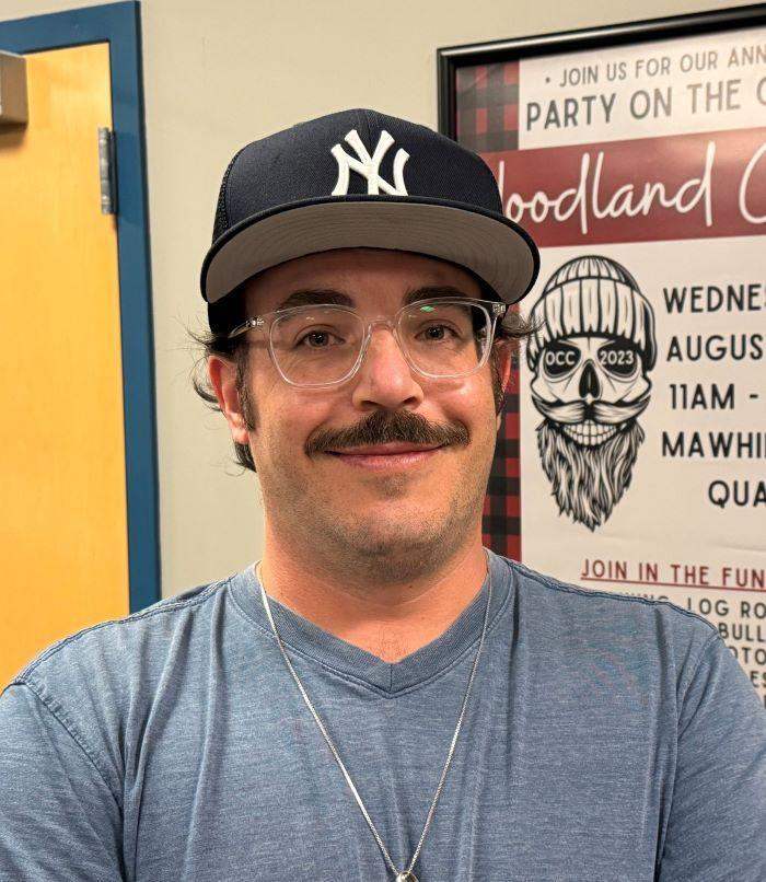 Evan Riccardo is a 36-year-old father of two who is pursuing a Supply Chain Management degree. He's serving the campus community as a member of Student Government.