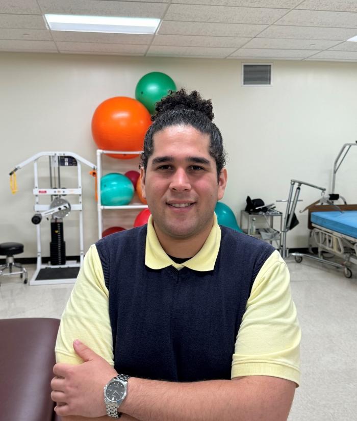 Yesvier Aviles Mendez is a member of Student Government and a member of the Phi Theta Kappa Honor Society who is enrolled in the Physical Therapist Assistant degree program.