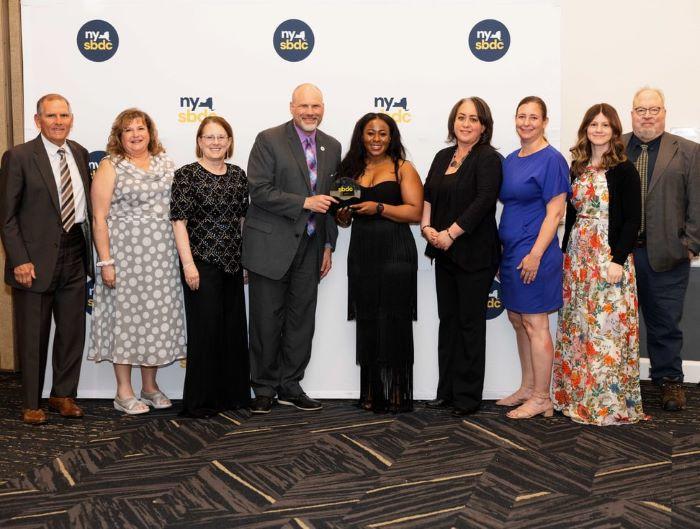 Members of OCC's Small Business Development Center received several statewide awards for their outstanding performance.