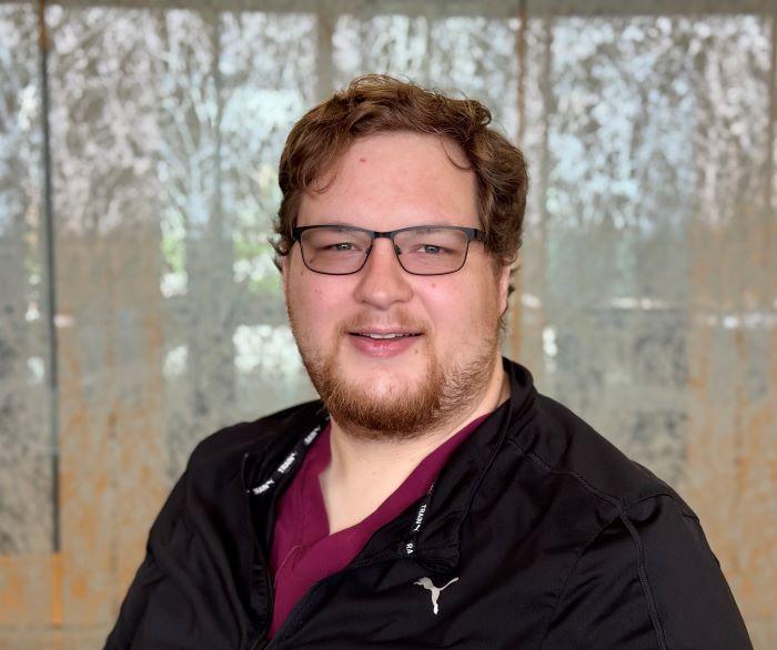 Mark Parry is a 29-year-old student in the Health Sciences degree program. He's attending Onondaga Community College tuition-free thanks to the SUNY Reconnect program.