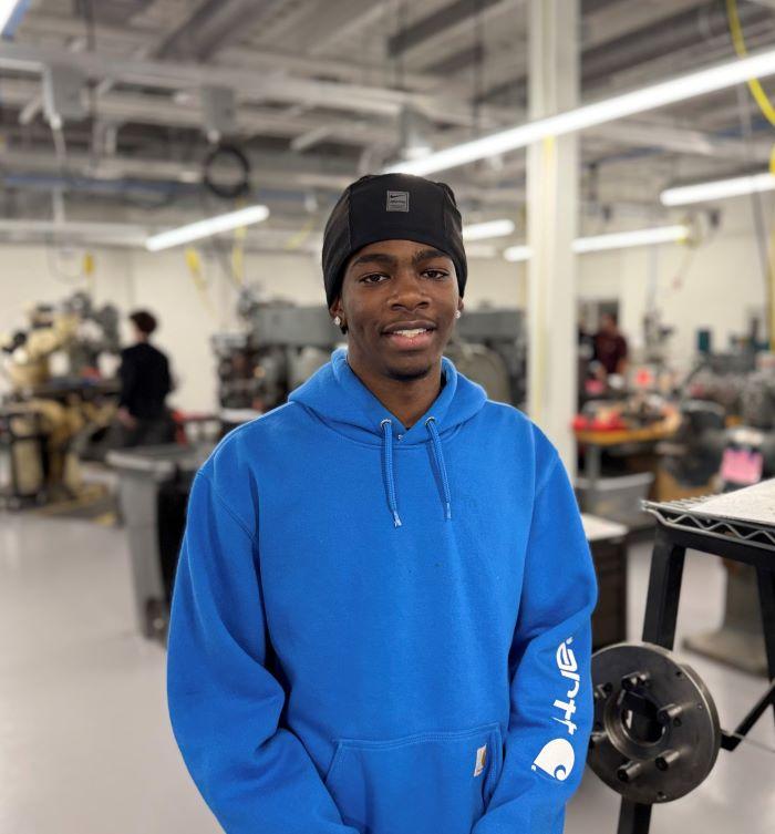 Tyquan Thomas is a 2025 graduate of Syracuse ITC who will complete his Mechanical Technology degree in May.