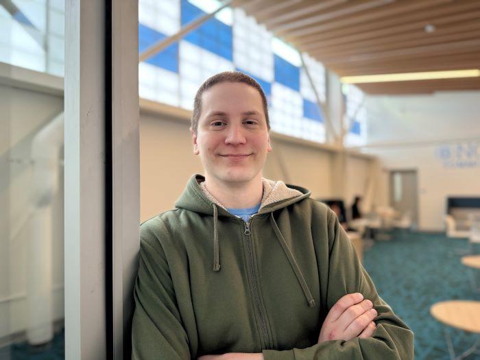 Ben Seigal is attending Onondaga Community College tuition-free thanks to the SUNY Reconnect program. He's overcome Long COVID and is completing two degrees this year.
