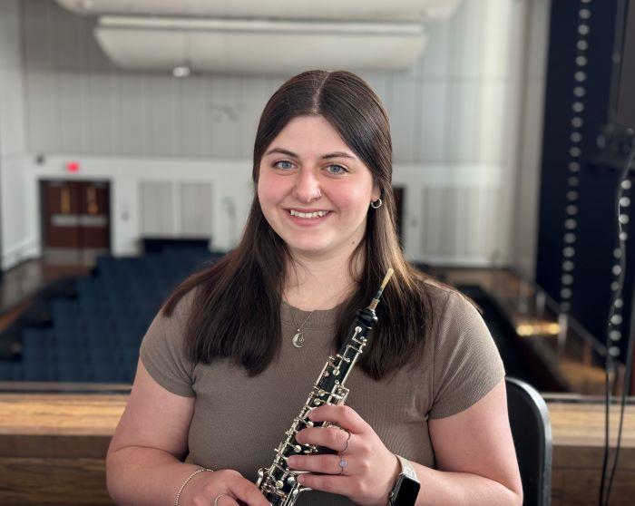 Kayla Suppa earned two college degrees before coming to OCC. She will complete her Music degree this semester, then transfer to a four-year school.