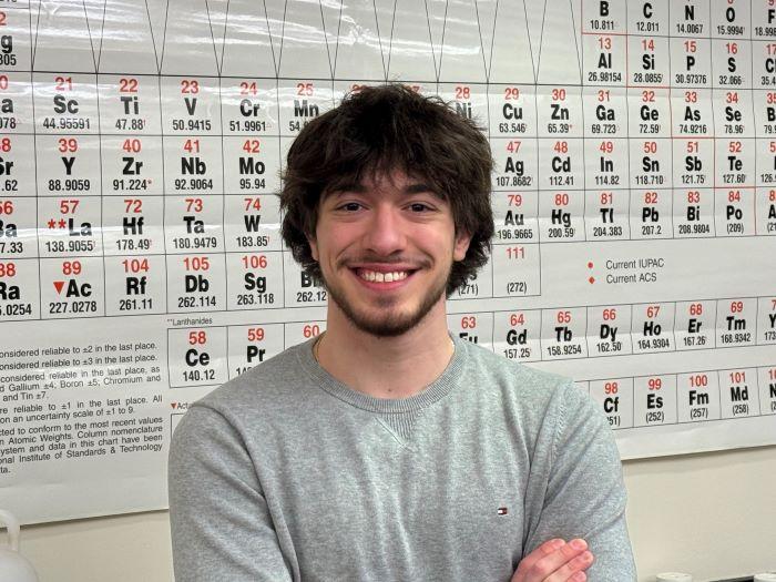 Nicholas Pangaro is a Baldwinsville High School graduate who will complete his Laboratory Science degree this semester and transfer to SUNY Binghamton.