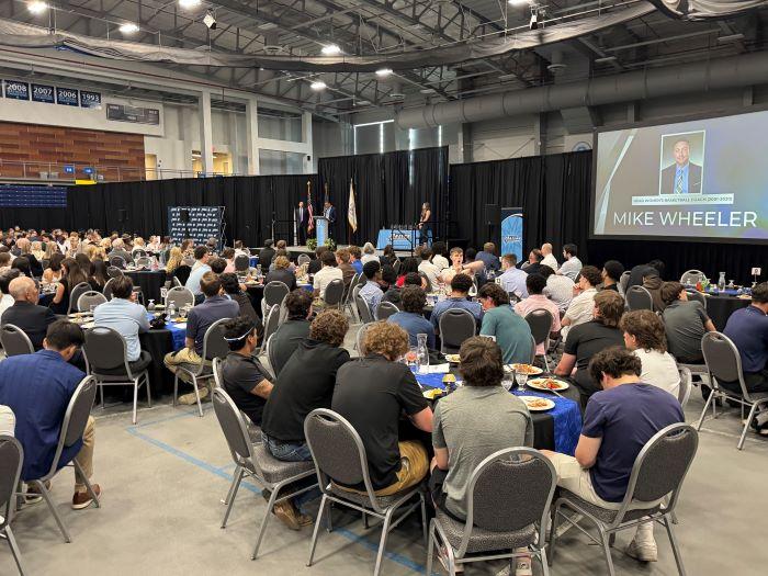 OCC honored past and present Lazers during its annual Athletics Banquet. Former Women's Basketball Head Coach Mike Wheeler was one of five inducted into the Lazers Athletics Hall of Fame.