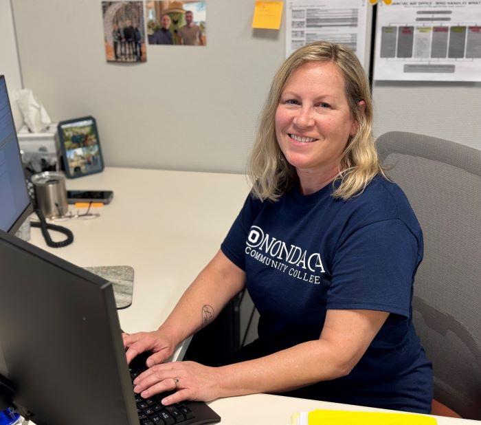 Kristin Baker is a Student Success Navigator who works with SUNY Reconnect students.