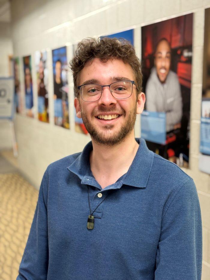 MacIntyre Gorham is a 2018 graduate of Baldwinsville High School who is this year's Student Trustee on the Board of Trustees, and a Meg O'Connell Social Justice Scholar.