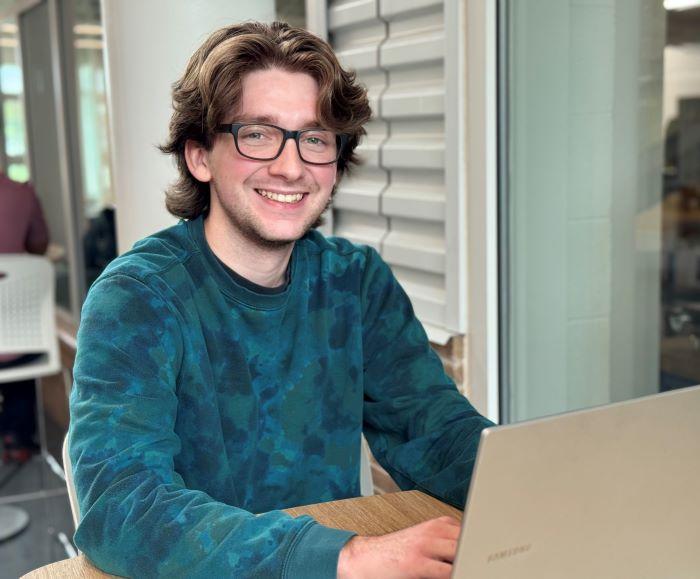 Matthew Kirkendall is a Baldwinsville High School graduate who will complete his Computer Science degree in May.