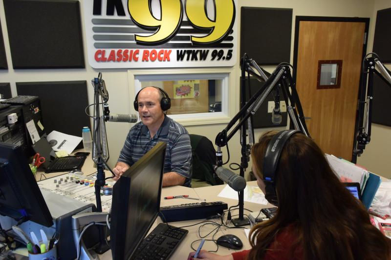 Glen LaPoint, known to Central New York radio listeners as Gomez Adams, is returning to OCC to complete work toward his degree.