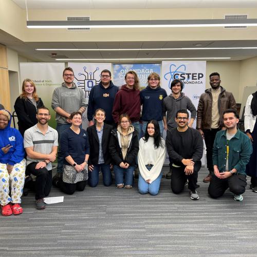 OCC Students who will be doing research at four-year institutions over the winter break met recently to learn more about their opportunities.