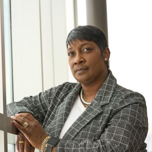 Support through scholarships helped Glenna Jackson complete her Human Services degree at Onondaga Community College.