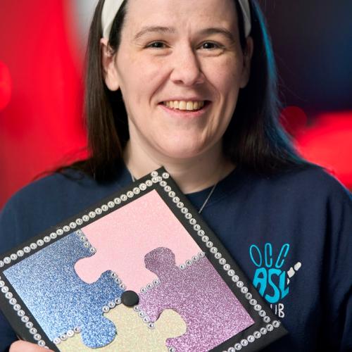 Heather Patrick completed her American Sign Language degree in December.