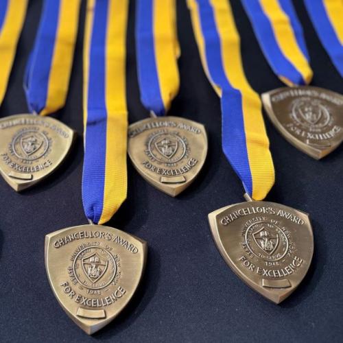 SUNY Chancellor's Award medals