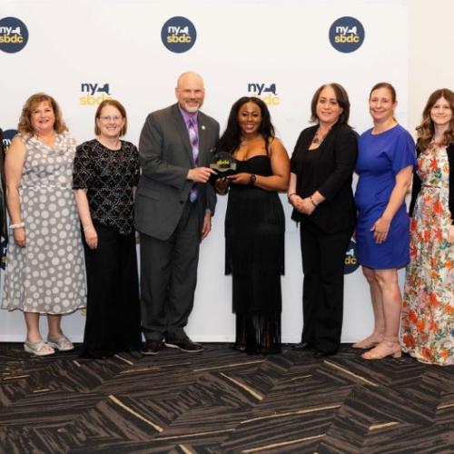 Members of OCC's Small Business Development Center received several statewide awards for their outstanding performance.