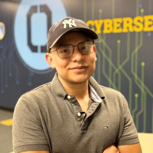 Acmed Avila Sage is pursuing a Cybersecurity degree at OCC tuition-free thanks to the new SUNY Reconnect program.