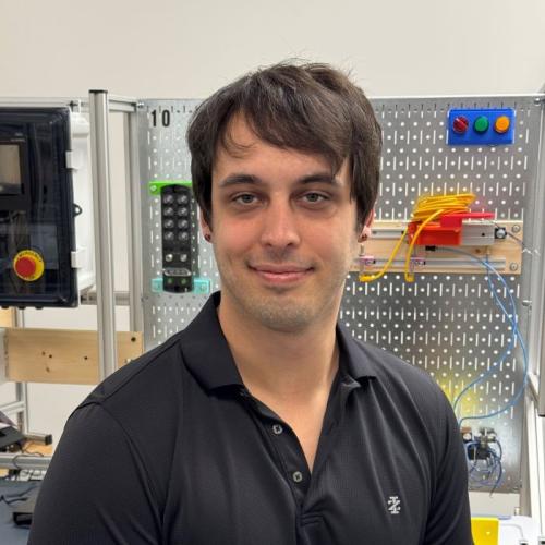 Justin Kuneman is in Onondaga Community College's Electromechanical Technology program. After he completes his degree next May, he will begin working at Micron Technology in Boise, Idaho.