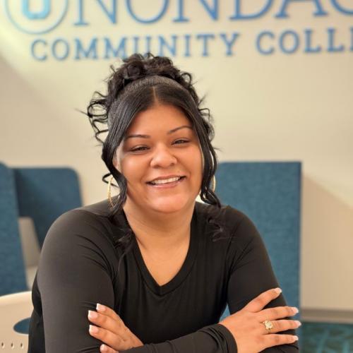 Michelle Rodriguez is a 32-year-old mother of two who completed her Cybersecurity degree this semester.