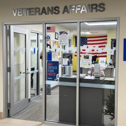 Onondaga Community College's Office of Veterans and Military Services is located on the second flour of Coulter Hall.