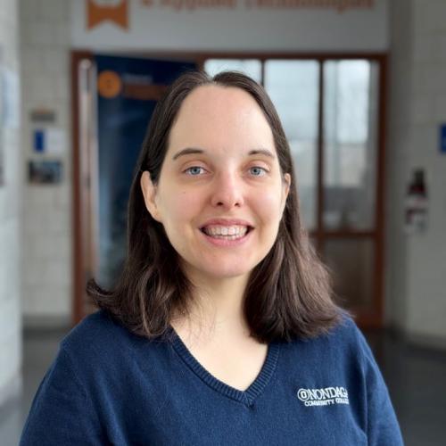Collette Charbonneau is a Student Success Navigator in Onondaga Community College's School of Technology, Engineering & Computing.