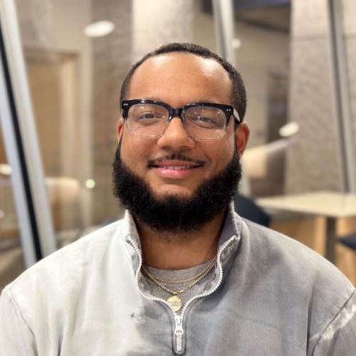 Rashawn Williams is a 29-year-old student attending Onondaga Community College tuition-free thanks to the SUNY Reconnect program. He will complete his Computer Information Systems degree later this year.