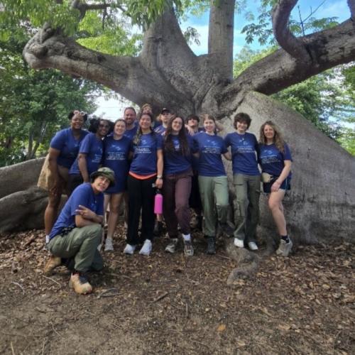 Onondaga Community College's Meg O'Connell Scholars spent their spring break week performing community service in Puerto Rico.
