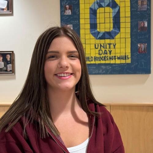 Zoie Porter is a 2025 graduate of Liverpool High School who is majoring in Human Services and is Co-Chair of Onondaga Community College's Unity Day Committee.