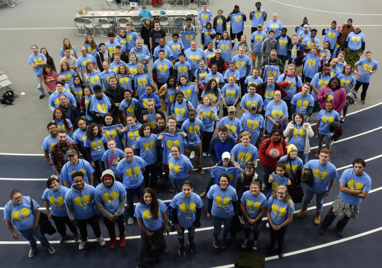Day of Service group photo Day of Service group photo