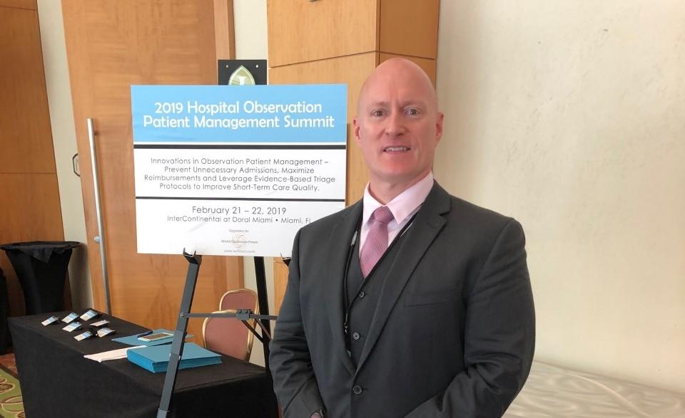 Dr. Frank Skurpski at a Medical Conference