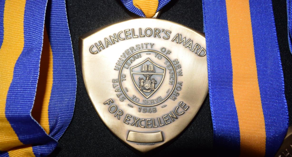 Chancellor's Award medal Chancellor's Award medal