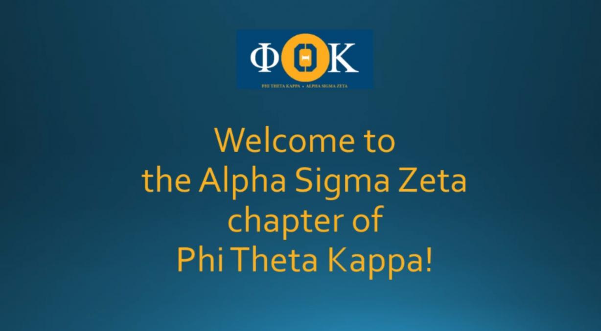 PTK Welcome slide PTK Welcome slide