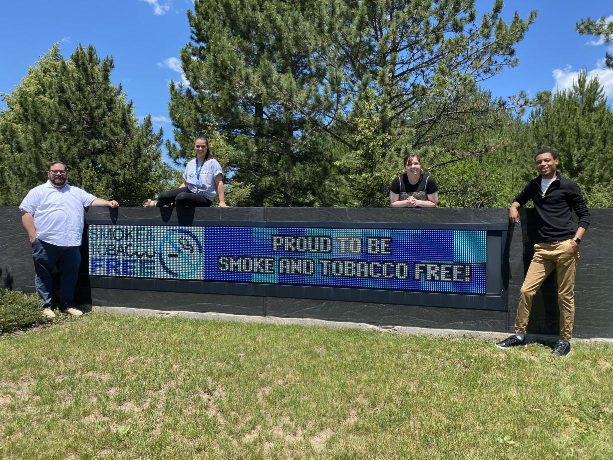 Smoke and Tobacco Free Sign