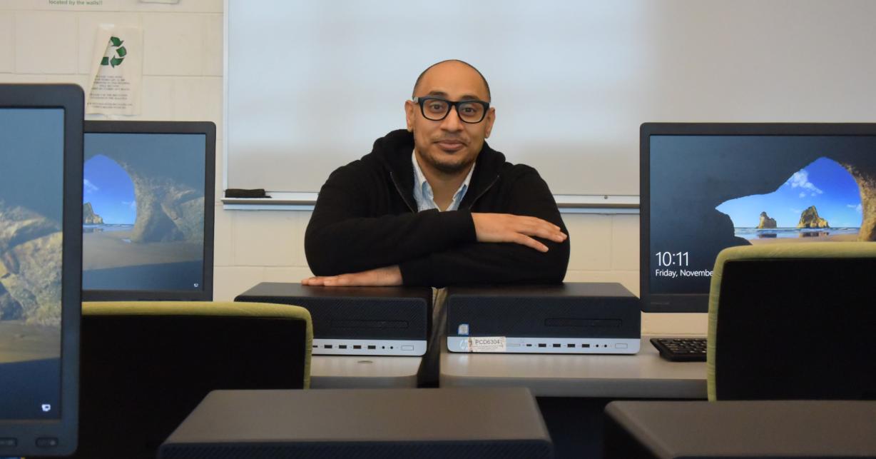 Manu Shergill decided to give college a try at age 35. In his first year he's turned a summer research opportunity into a job and been inducted into the college's honor society. Manu Shergill decided to give college a try at age 35. In his first year he's turned a summer research opportunity into a job and been inducted into the college's honor society.