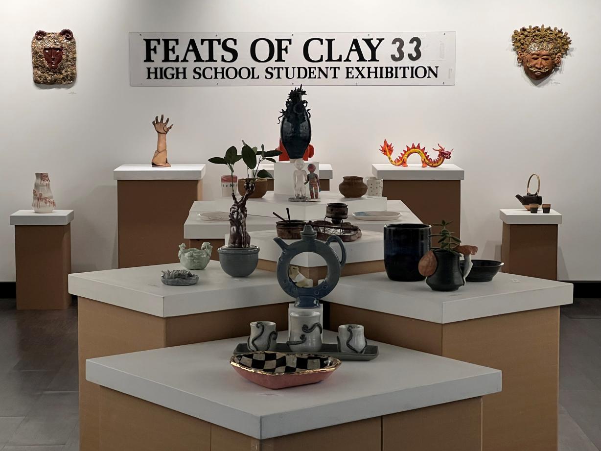 Feats of Clay gallery exhibit Feats of Clay gallery exhibit