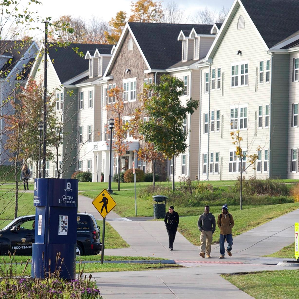 Onondaga Community College has four residence halls on its campus. A new agreement with Say Yes will make the residence hall experience more affordable for Syracuse City School District graduates.