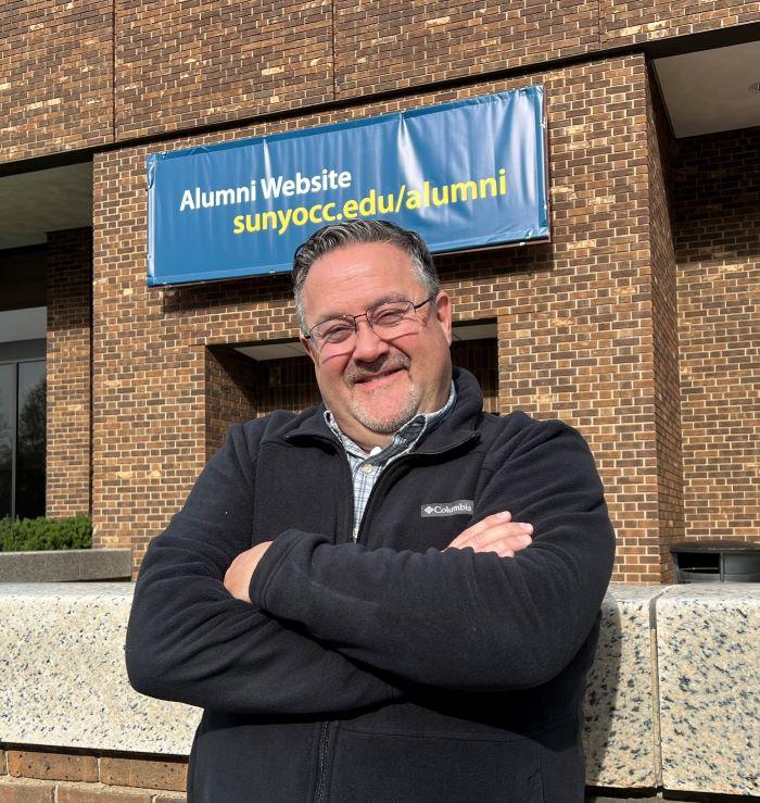 Jeff Detor will receive his Business Administration degree next week. He's a 55-year-old father of three who first attended OCC in 1986 after graduating from Westhill High School. Jeff Detor will receive his Business Administration degree next week. He's a 55-year-old father of three who first attended OCC in 1986 after graduating from Westhill High School.
