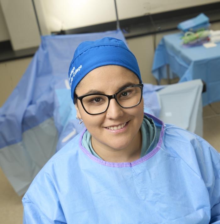 Melissa Duran will be the Student Speaker at Commencement Saturday. She's a native of Ecuador who is completing her Surgical Technology degree. Melissa Duran will be the Student Speaker at Commencement Saturday. She's a native of Ecuador who is completing her Surgical Technology degree.