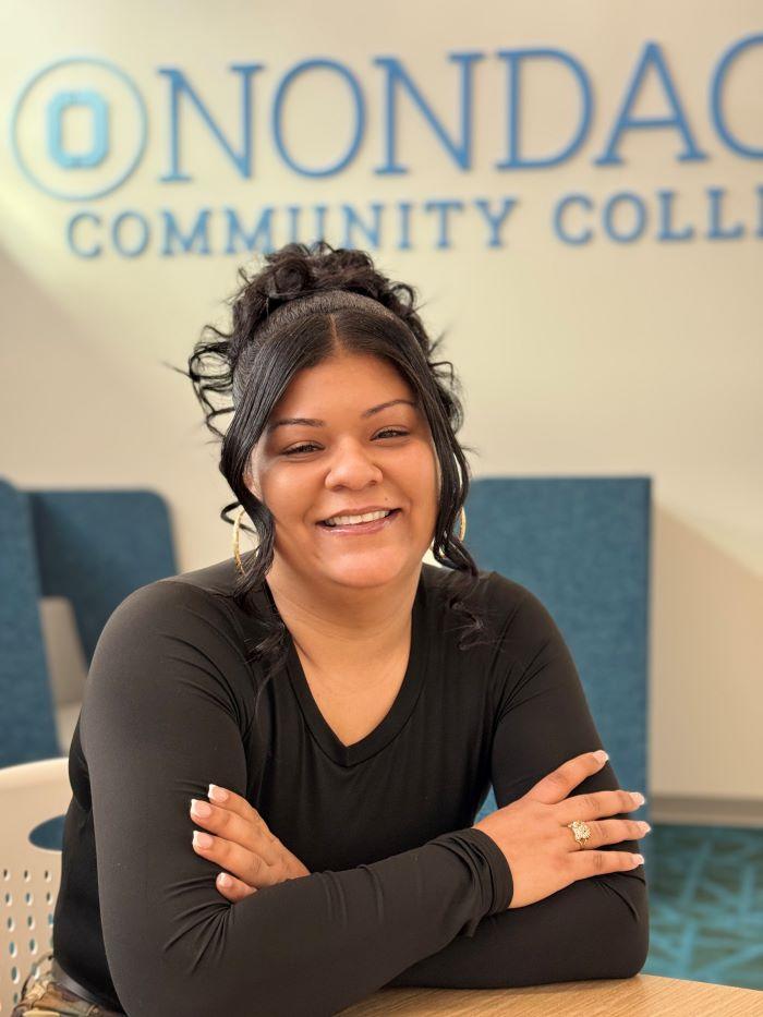 Michelle Rodriguez is a 32-year-old mother of two who completed her Cybersecurity degree this semester.