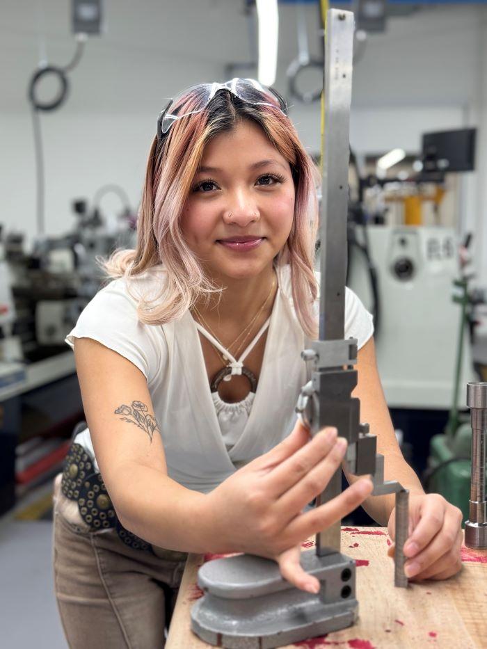 Shew Way is a graduate of Syracuse ITC who is completing her Mechanical Technology degree this semester.