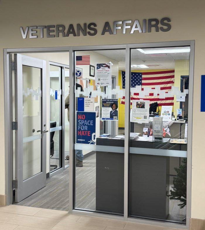 Onondaga Community College's Office of Veterans and Military Services is located on the second flour of Coulter Hall.