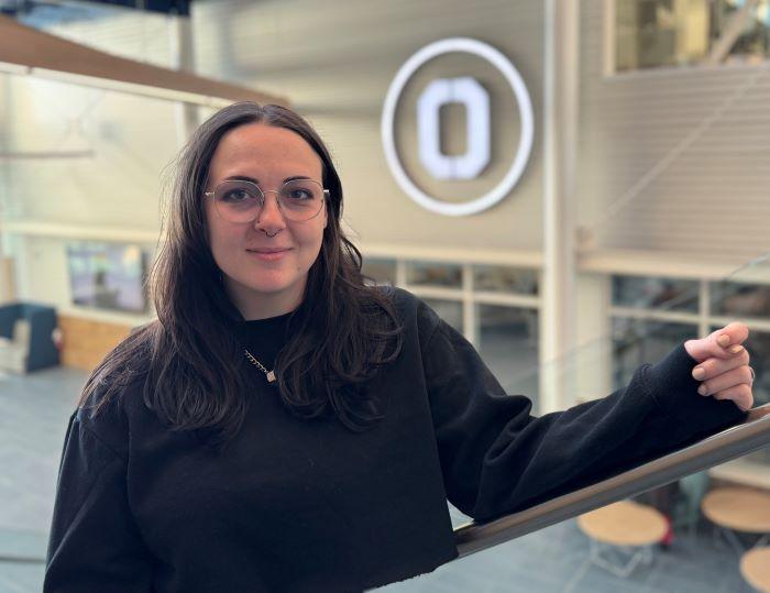 Abigail Webster will be the student speaker at this month's graduation ceremony. It will be held December 16 at 5 p.m. in the SRC Arena.