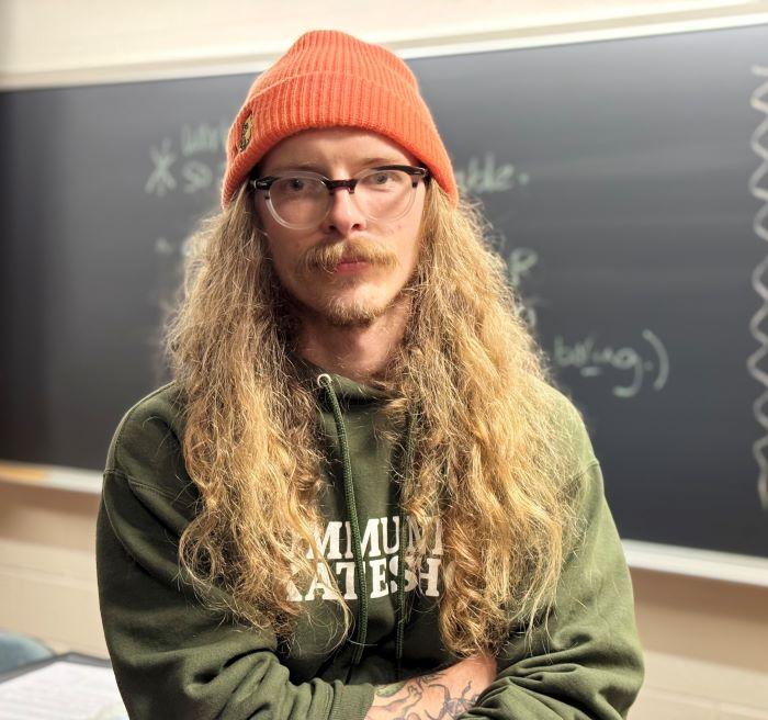 Brandon Noga is a 29-year-old Onondaga Community College student attending tuition-free thanks to the SUNY Reconnect program. He was named to the President's List during the fall semester.
