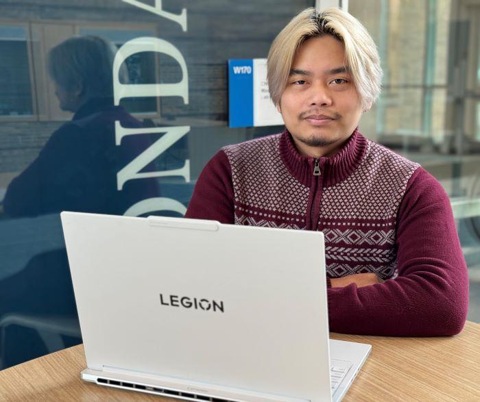 Josh Dela Cruz is a 29-year-old student in the Cybersecurity degree program. He's attending Onondaga Community College tuition-free thanks to the SUNY Reconnect program.