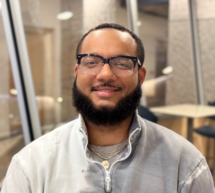 Rashawn Williams is a 29-year-old student attending Onondaga Community College tuition-free thanks to the SUNY Reconnect program. He will complete his Computer Information Systems degree later this year.