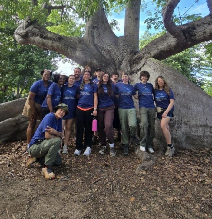 Onondaga Community College's Meg O'Connell Scholars spent their spring break week performing community service in Puerto Rico.