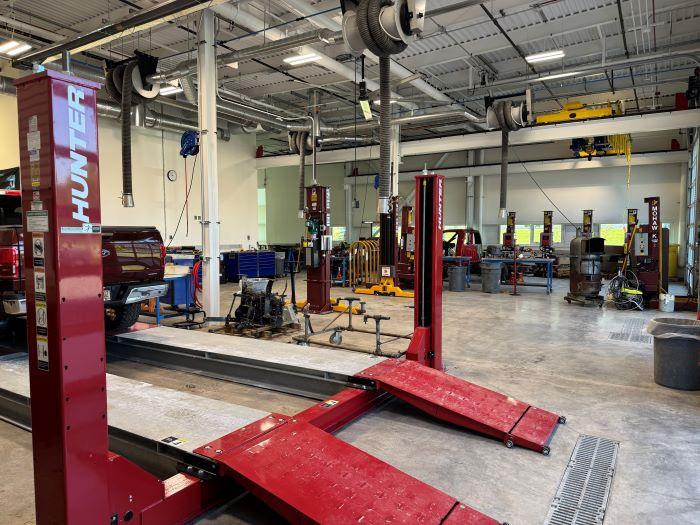 OCC's new Commercial/Heavy Equipment Service Repair degree program, which will be housed in this addition to the Whitney Applied Technology Center, will be part of SUNY Reconnect in the fall semester.