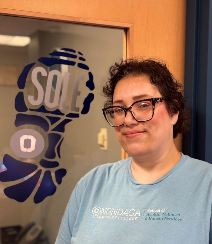 Maya Walker is a 41-year-old mother of two who is working on her Nursing prerequisites. She's a member of Student Government, and serves as Chair of Non-Traditional Student Success.