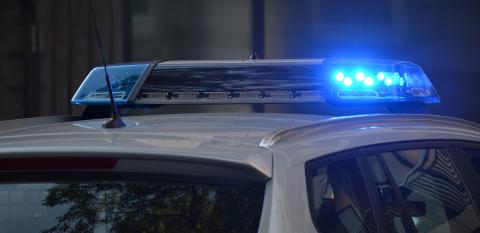 A police light