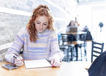 Student Studying In Whitney